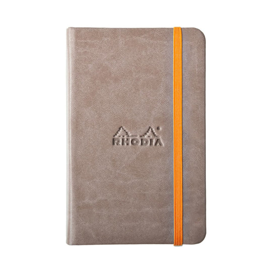 Rhodia Rhodiarama A6 Webbies Notebook in Taupe - 3.5 x 5.5