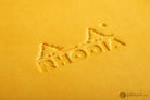 Rhodia Rhodiarama Blank Paper Notebook in Yellow - 3.5 x 5.5 Notebook