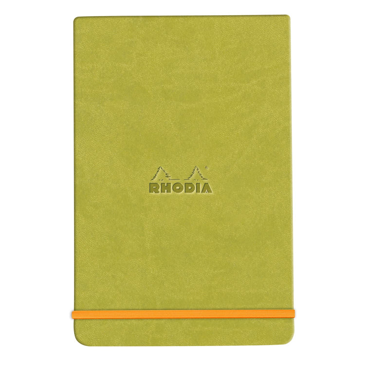 Rhodia Rhodiarama Webnotepad in Anise - 3.5 in x 5.5 notepad