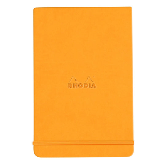 Rhodia Rhodiarama Webnotepad in Orange - 5.5 in x 8.25 in
