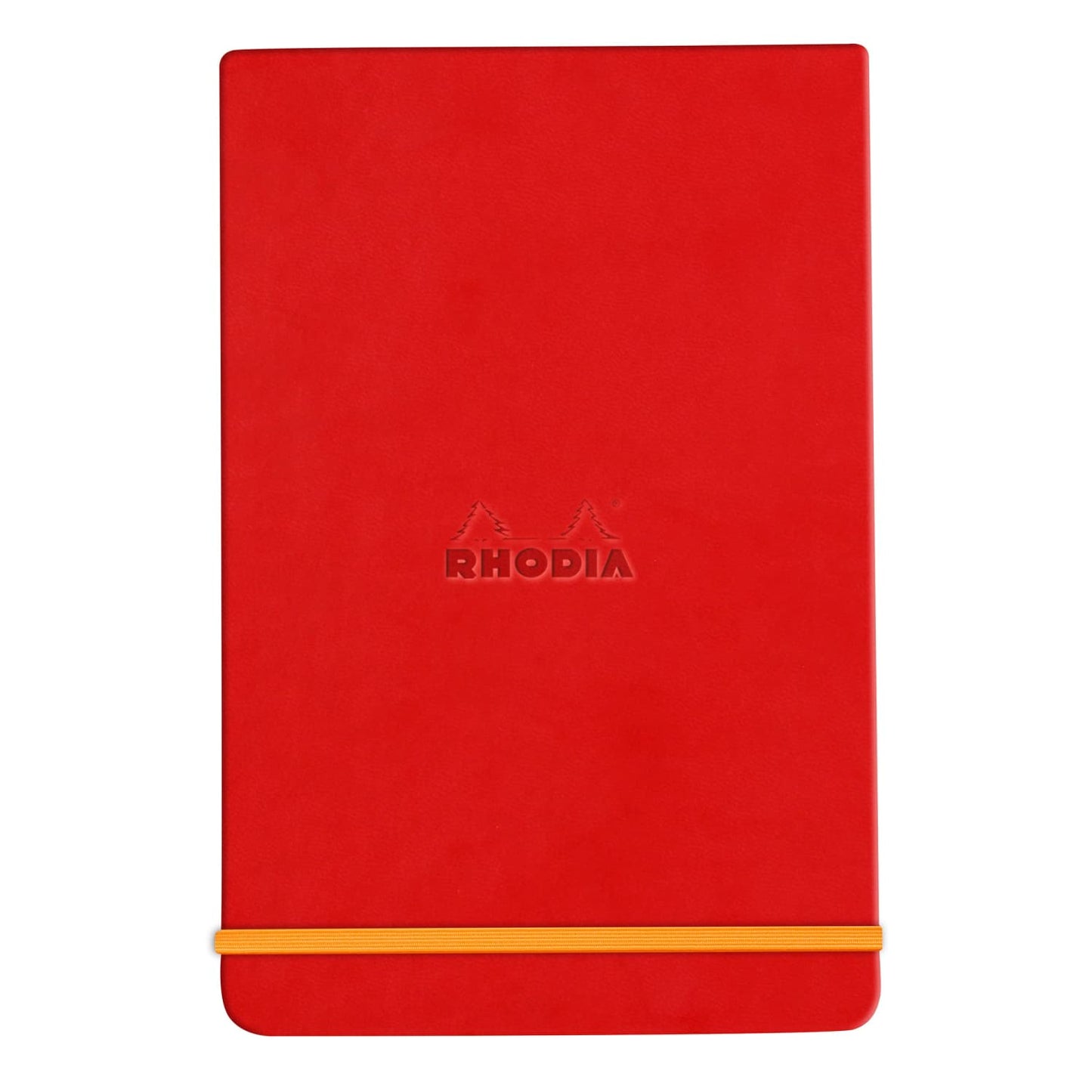 Rhodia Rhodiarama Webnotepad in Poppy - 3.5 in x 5.5 in notepad