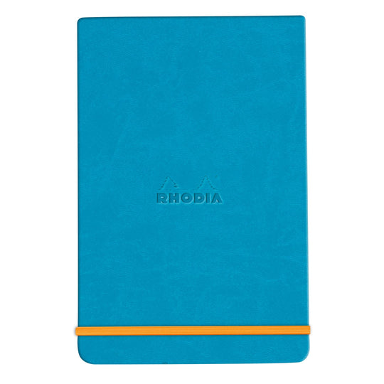 Rhodia Rhodiarama Webnotepad in Turquoise - 5.5 in x 8.25 in