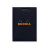 Rhodia Staplebound Notepad in Black - 3.375 x 4.75 Notebooks Journals