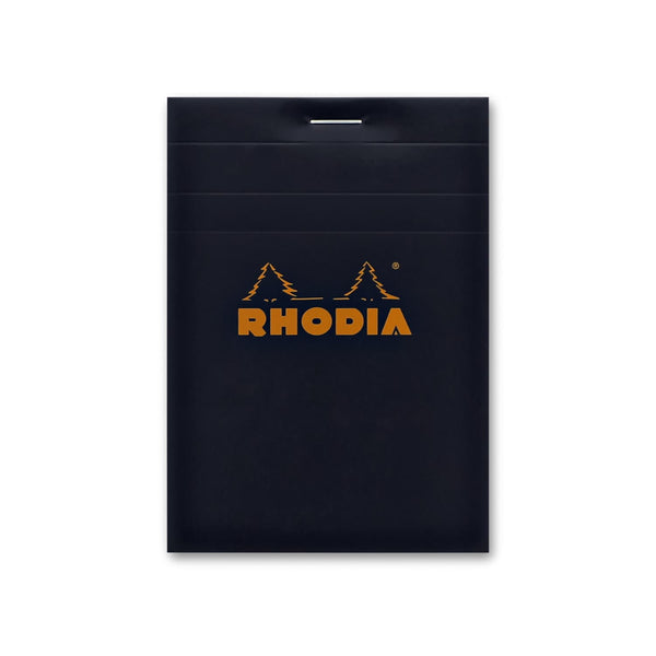 Rhodia Staplebound Notepad in Black - 3.375 x 4.75 Notebooks Journals