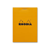 Rhodia No. 12 Staplebound 3.375 x 4.75 Notepad in Orange