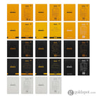 Rhodia Staplebound 6 x 8.25 R Premium Notepad in Black Notebook