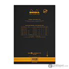 Rhodia Staplebound 8.25 x 11.75 R Premium Notepad in Black Notebooks Journals