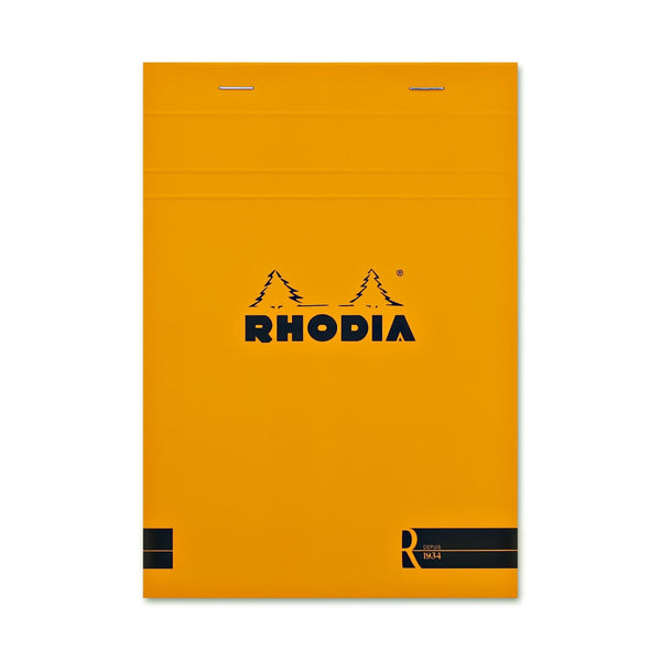 Rhodia Staplebound 6 x 8.25 R Premium Notepad in Orange Notepad