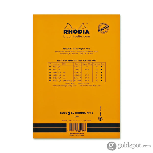 Rhodia Color Pad 6 X 8
