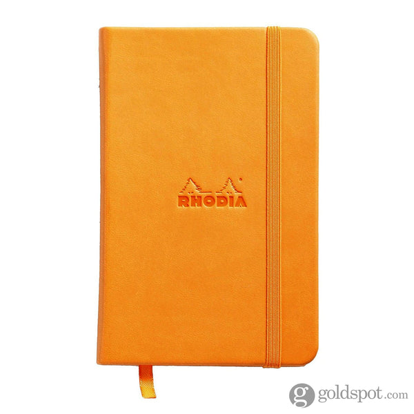 Rhodia Webnotebook in Orange - 3.5 x 5.5 Dot Grid Notebooks Journals