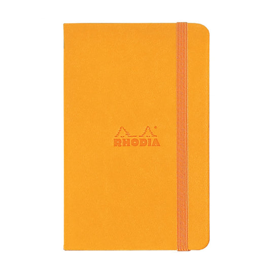 Rhodia Webnotebook in Orange - 3.5 x 5.5
