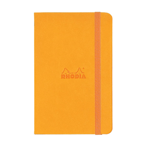 Rhodia Webnotebook in Orange - 3.5 x 5.5 Notebooks Journals
