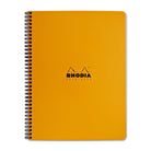 Rhodia Wirebound 9 x 11.75 Notebook in Orange Notebook