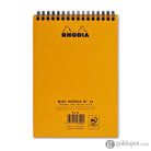 Rhodia Wirebound Paper Notebook in Orange - 5.8 x 8.3 Notebooks Journals