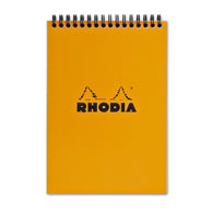Rhodia Wirebound Paper Notebook in Orange - 5.8 x 8.3