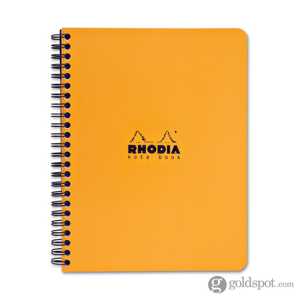 Rhodia Wirebound Paper Notebook in Orange - 6 x 8.25 Dotted Notebooks Journals
