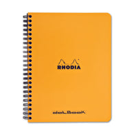 Rhodia Wirebound Paper Notebook in Orange - 6 x 8.25