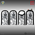 Rickshaw Bagworks 2-Pen Sleeve Retro 51 Dr. Gray Pen Cases