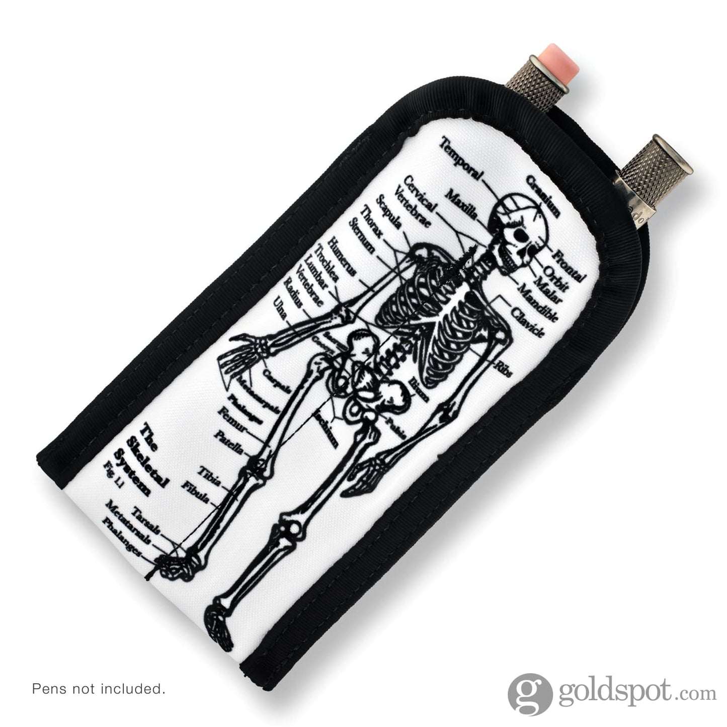 Rickshaw Bagworks 2-Pen Sleeve Retro 51 Dr. Gray Pen Cases