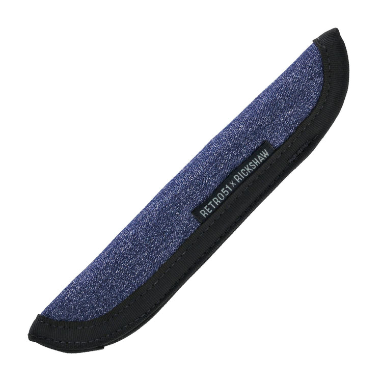 Rickshaw Bagworks Solo Pen Sleeve Retro 51 Denim Blue Pen Cases