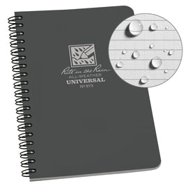 Rite In The Rain Weatherproof Spiral Universal Notebook - Gray