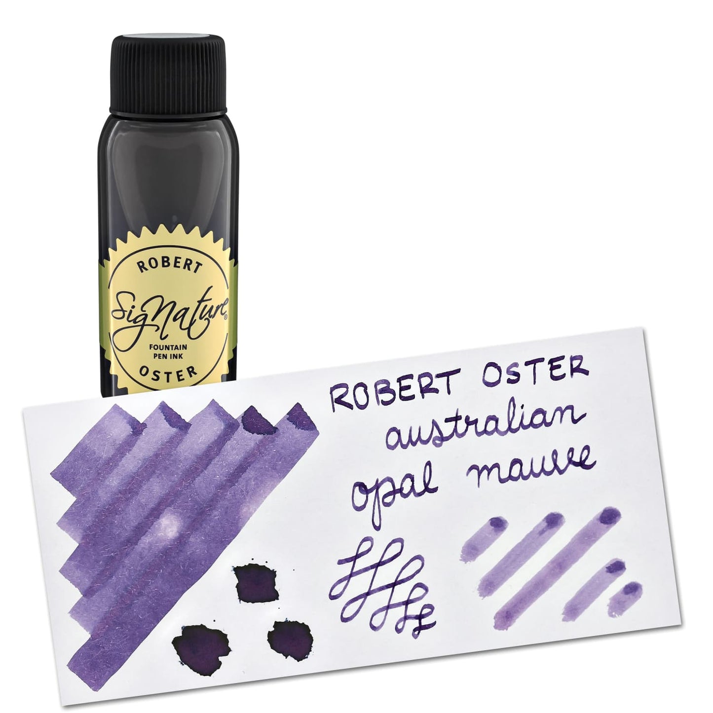 Robert Oster Bottled Ink in Australian Opal Mauve - 50 mL Bottled Ink
