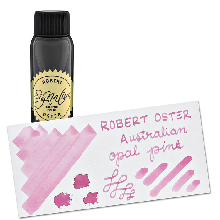 Robert Oster Bottled Ink in Australian Opal Pink - 50 mL Bottled Ink