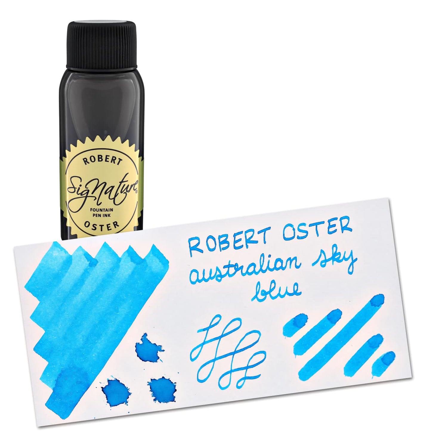 Robert Oster Bottled Ink in Australian Sky Blue - 50 mL Bottled Ink