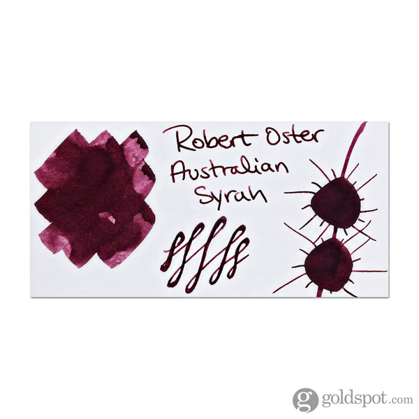 Robert Oster Bottled Ink in Australian Syrah Red - 50 mL Bottled Ink