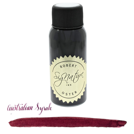 Robert Oster Bottled Ink in Australian Syrah Red - 50 mL