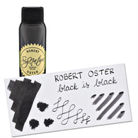 Robert Oster Bottled Ink in Black is Black - 50 mL