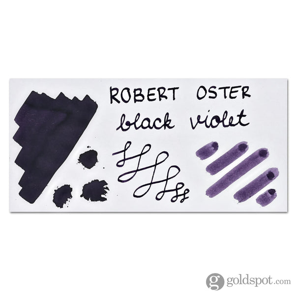 Robert Oster Bottled Ink in Black Violet - 50 mL Bottled Ink