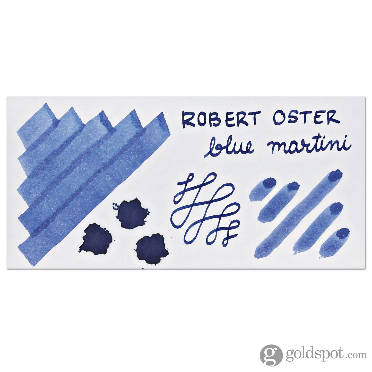 Robert Oster Bottled Ink in Blue Martini - 50mL Bottled Ink