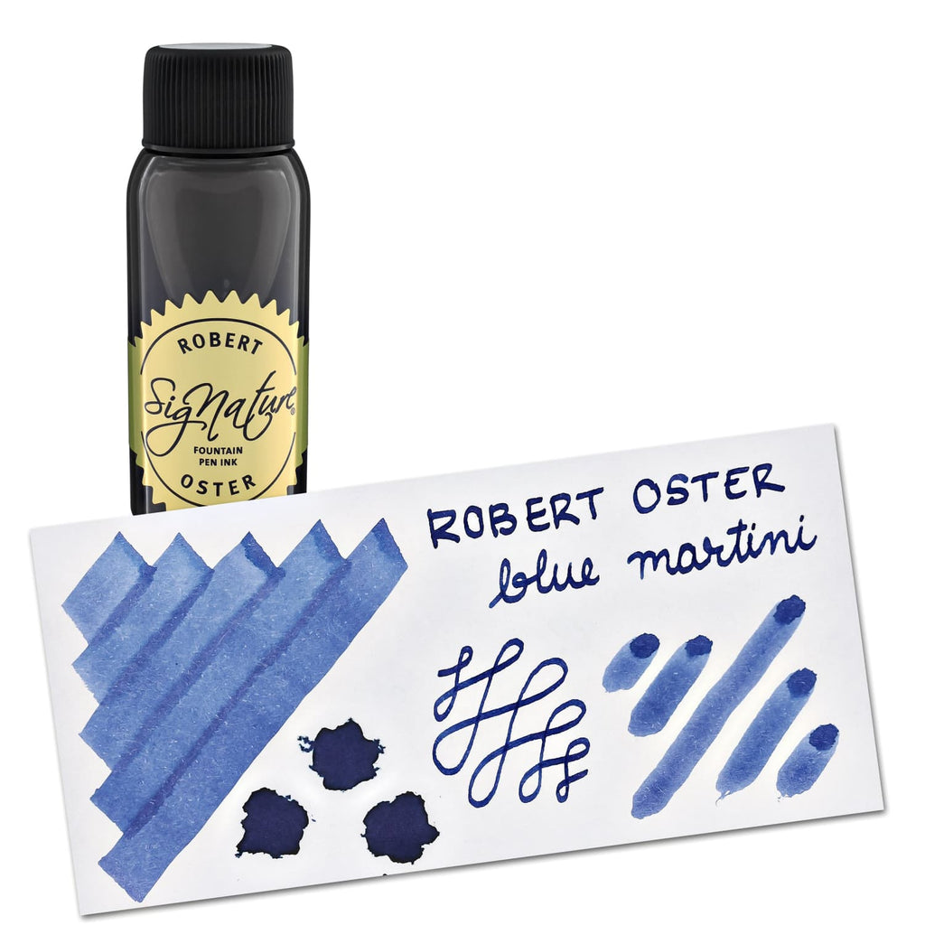 Robert Oster Bottled Ink in Blue Martini - 50mL Bottled Ink