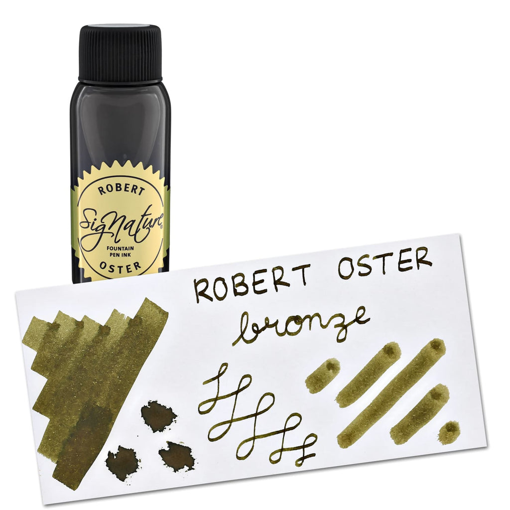 Robert Oster Bottled Ink in Bronze (Brown) - 50 mL Bottled Ink