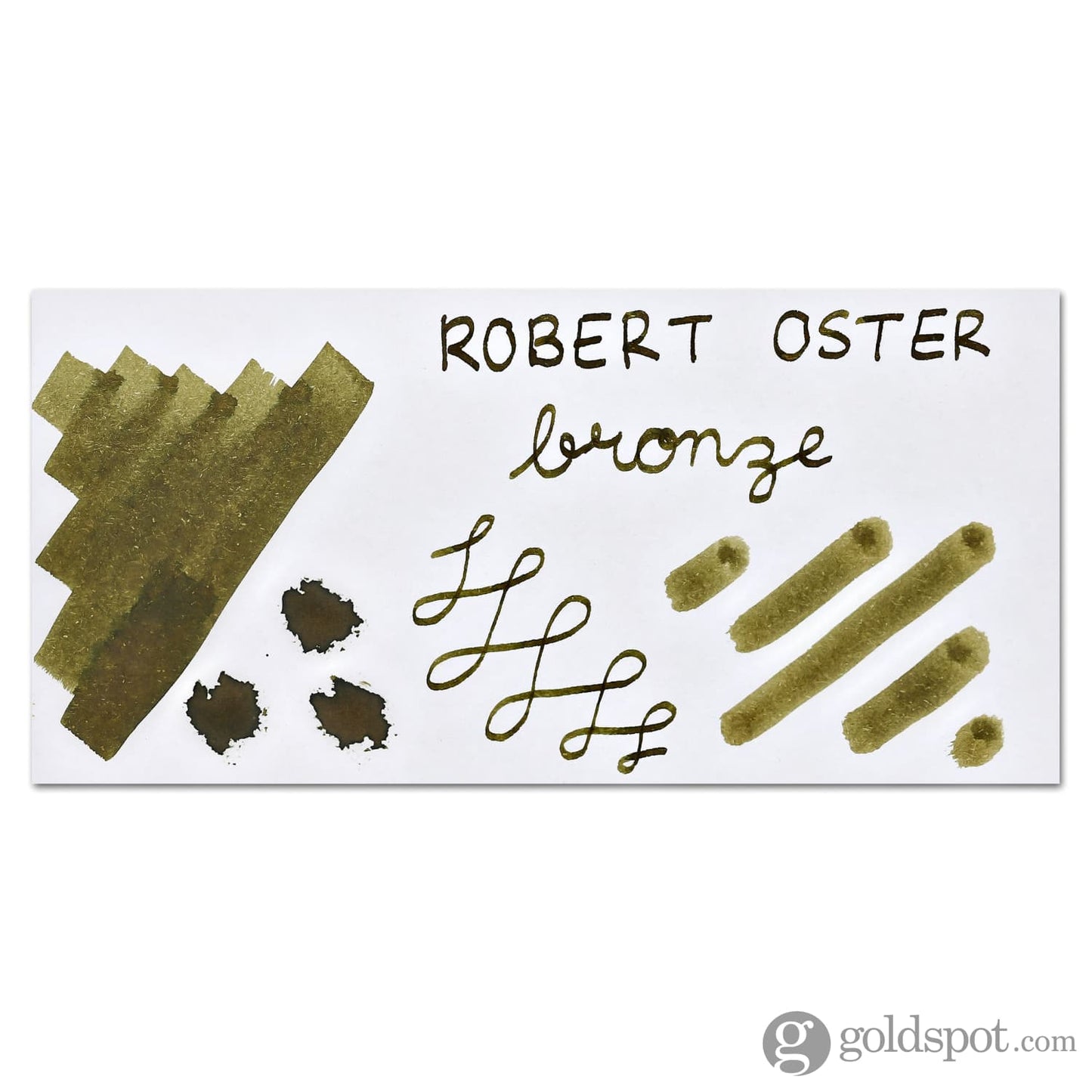 Robert Oster Bottled Ink in Bronze (Brown) - 50 mL Bottled Ink