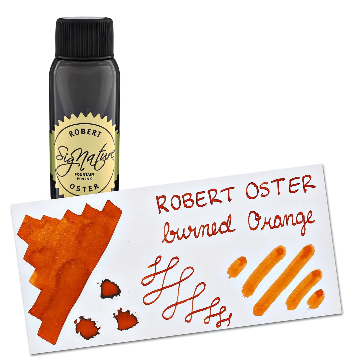 Robert Oster Bottled Ink in Burned Orange - 50 mL Bottled Ink