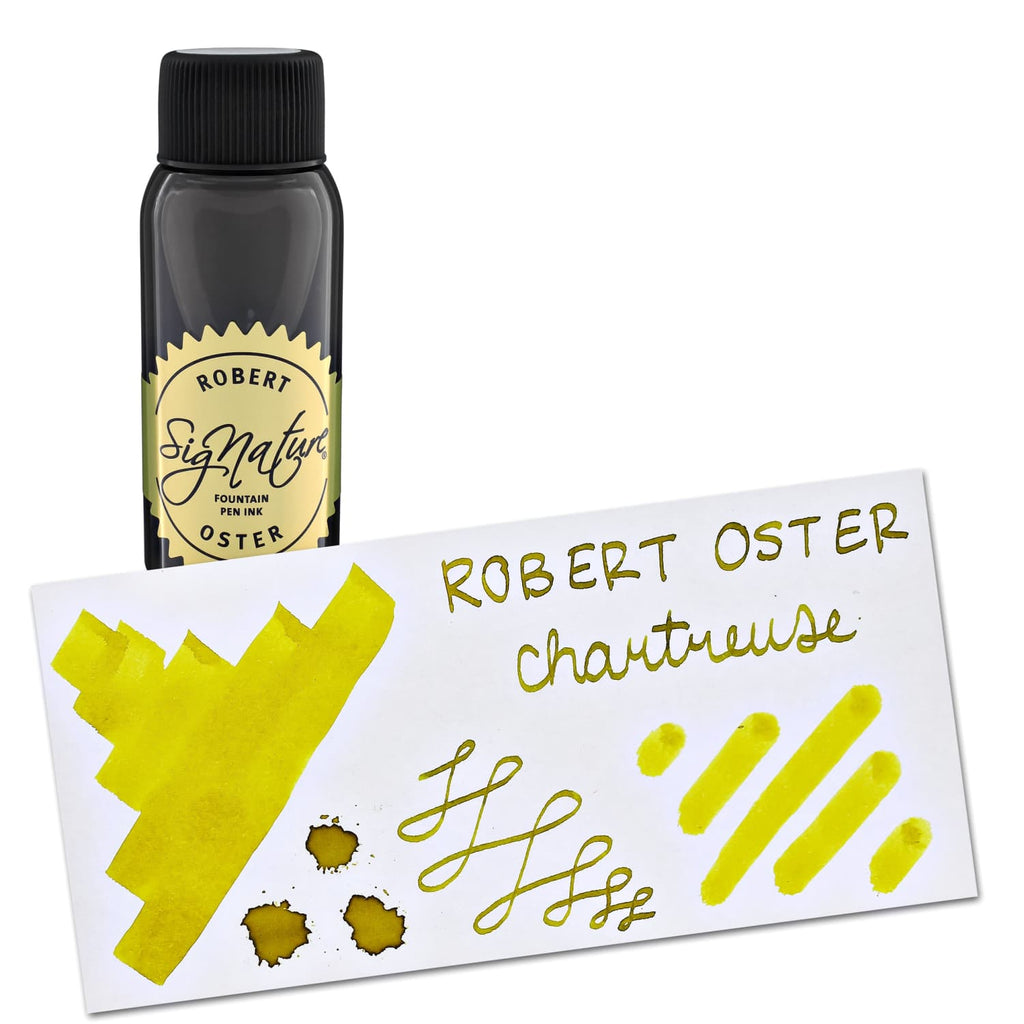 Robert Oster Bottled Ink in Chartreuse - 50 mL Bottled Ink