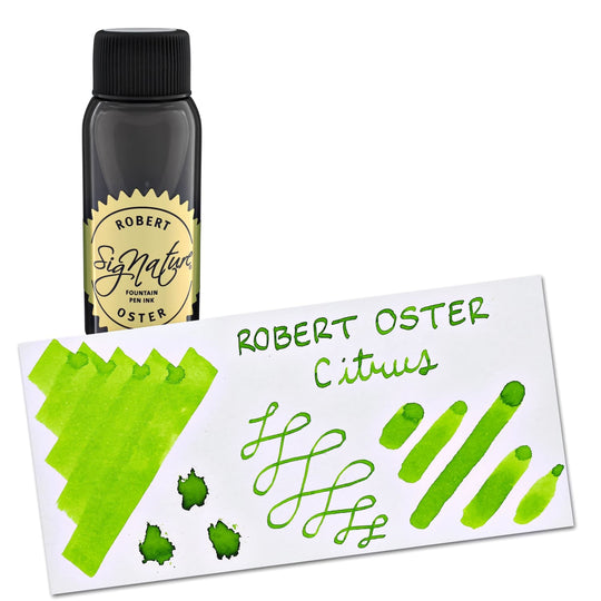 Robert Oster Bottled Ink in Citrus Green - 50 mL