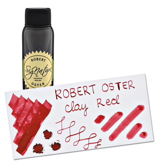 Robert Oster Bottled Ink in Clay Red - 50 mL