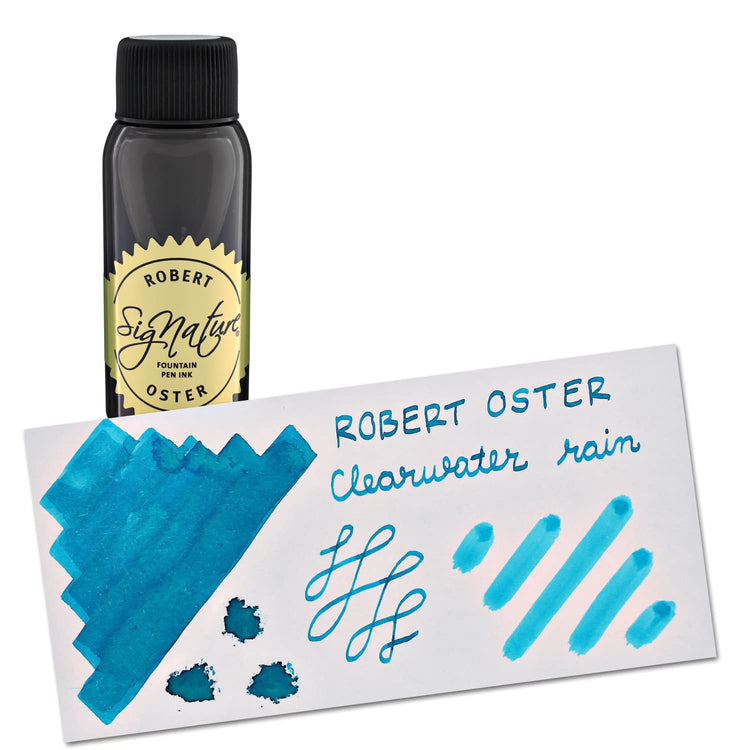 Robert Oster Bottled Ink in Clearwater Rain - 50 mL Bottled Ink