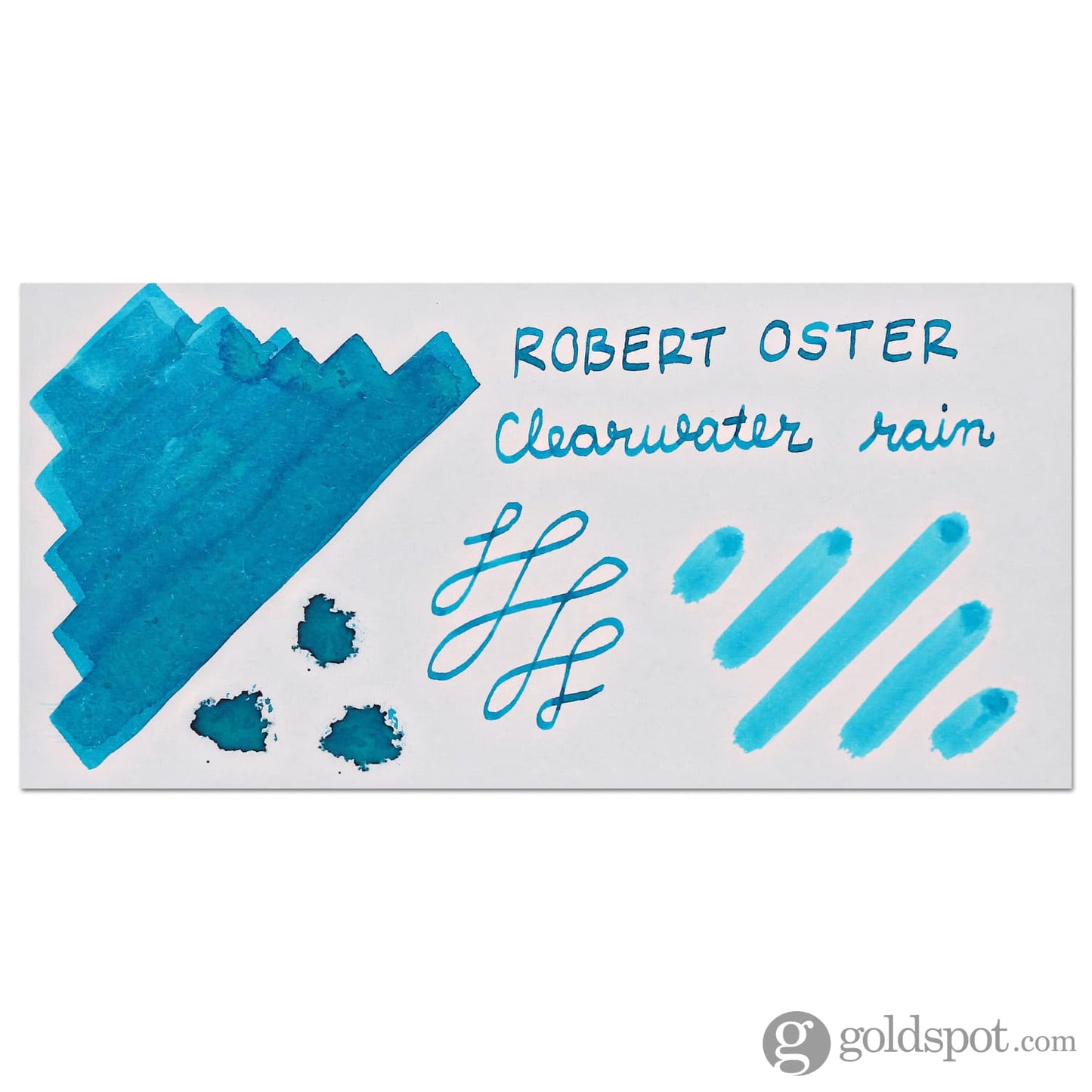 Robert Oster Bottled Ink in Clearwater Rain - 50 mL Bottled Ink