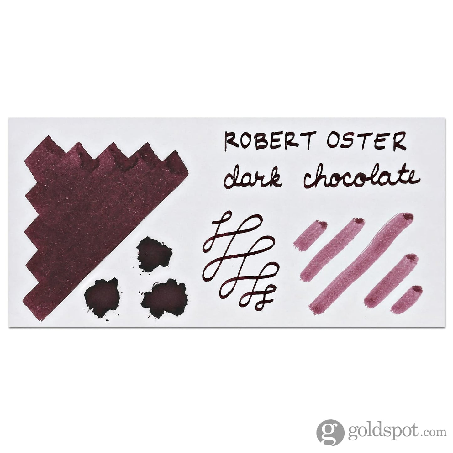 Robert Oster Bottled Ink in Dark Chocolate Brown - 50 mL Bottled Ink