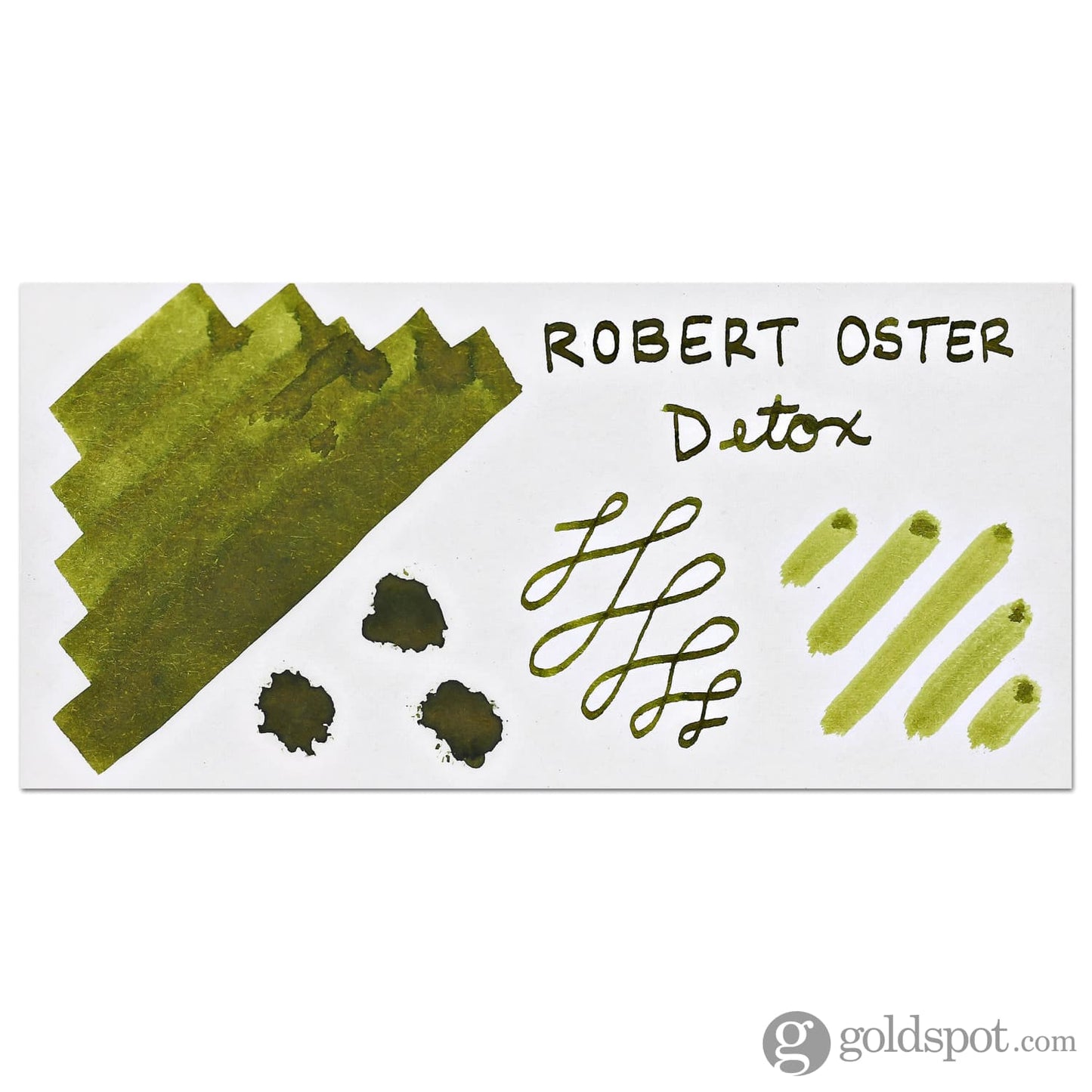Robert Oster Bottled Ink in Detox - 50mL Bottled Ink