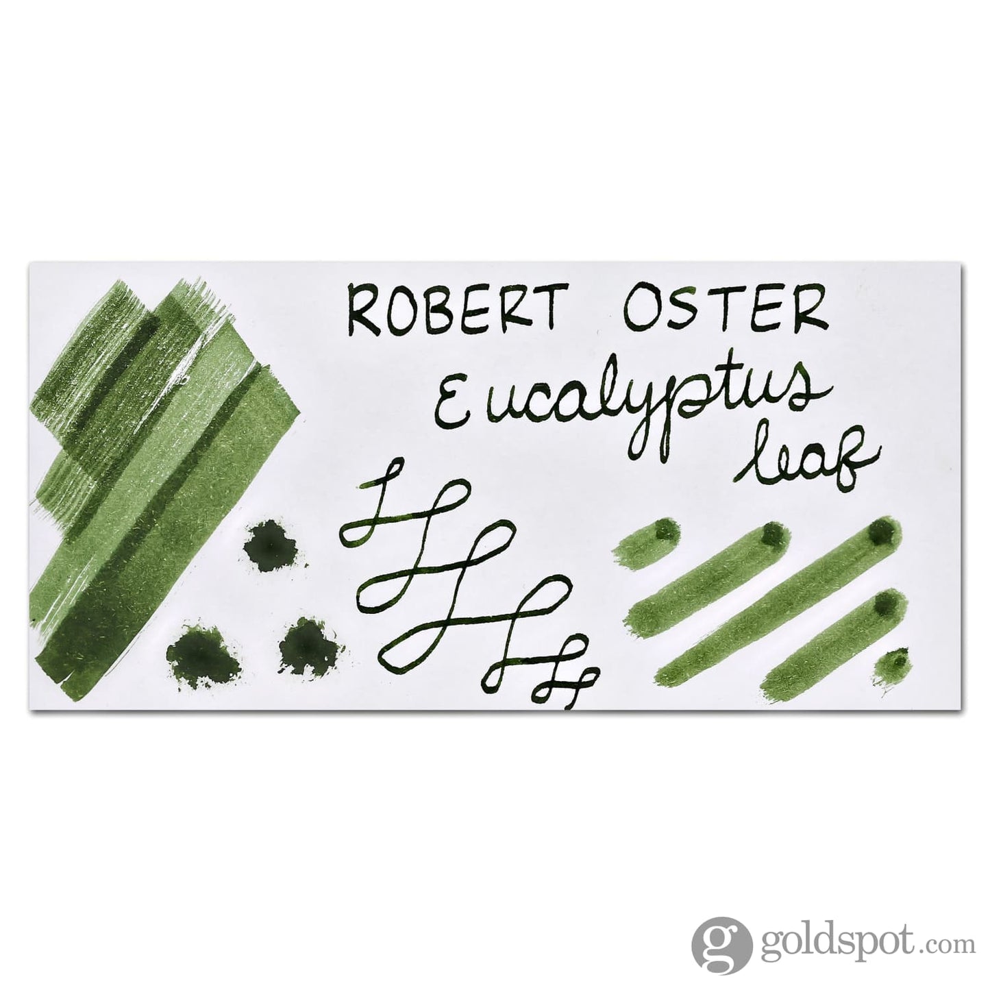 Robert Oster Bottled Ink in Eucalyptus Leaf Green - 50 mL Bottled Ink