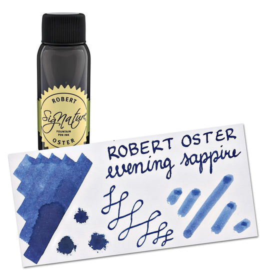 Robert Oster Bottled Ink in Evening Sapphire - 50 mL