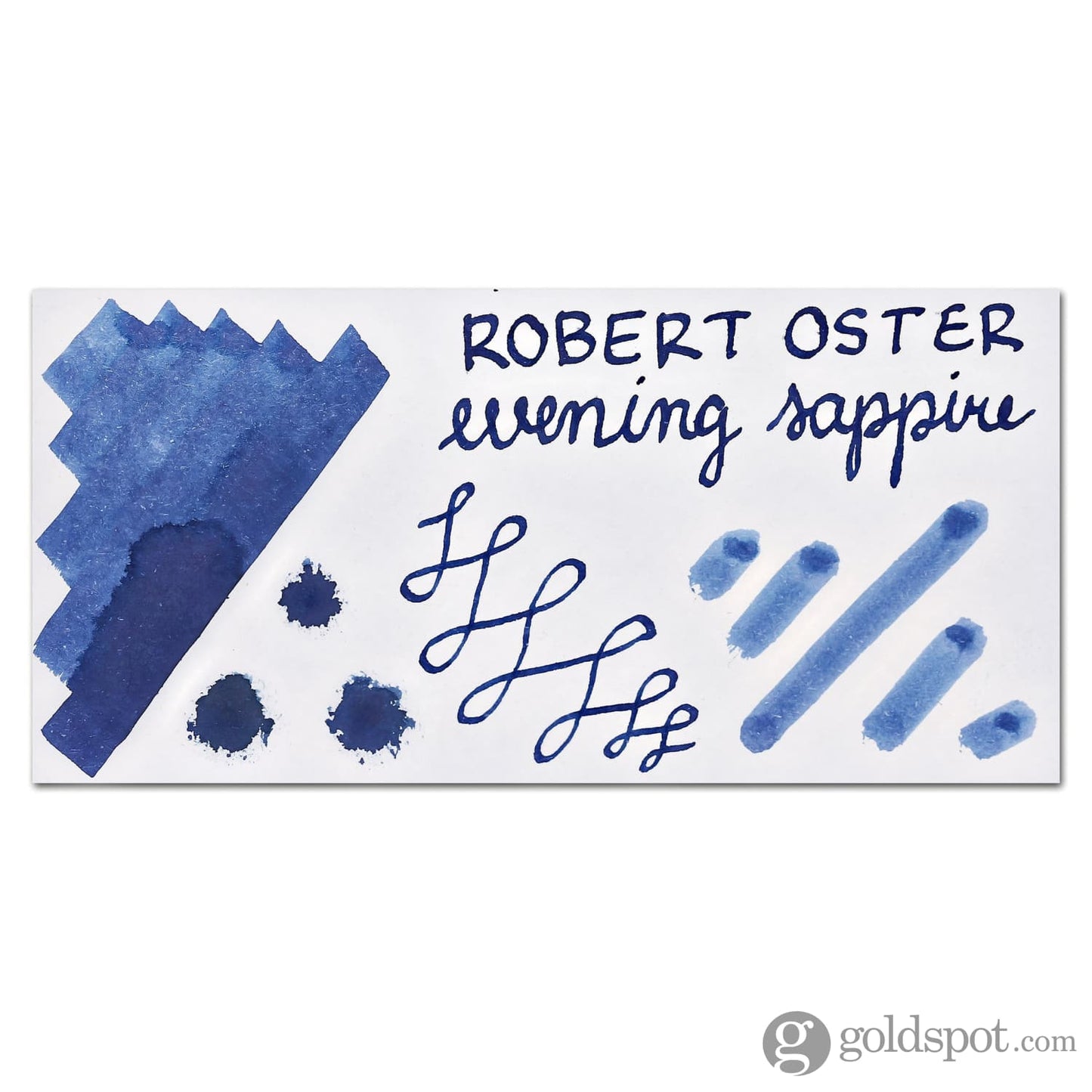 Robert Oster Bottled Ink in Evening Sapphire - 50 mL Bottled Ink