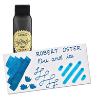 Robert Oster Bottled Ink in Fire and Ice Blue - 50 mL