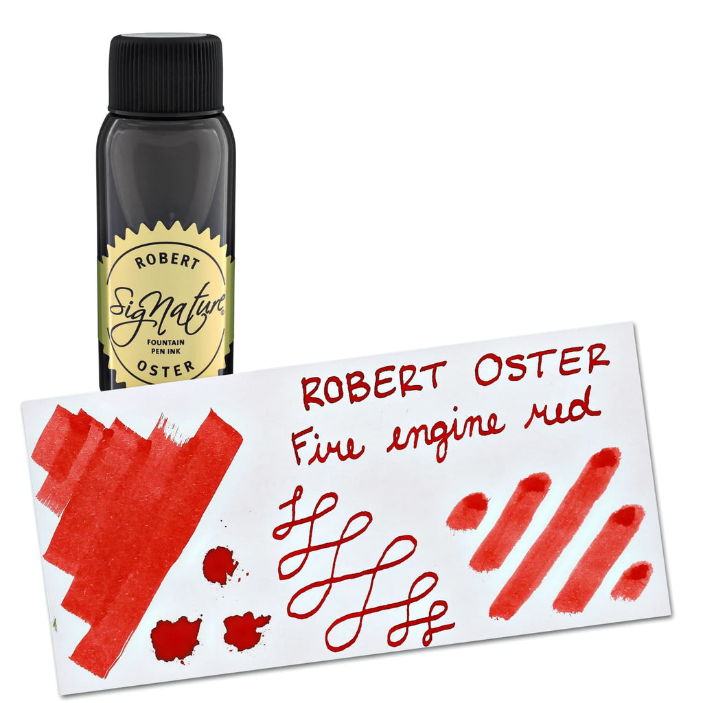 Robert Oster Bottled Ink in Fire Engine Red - 50 mL Bottled Ink