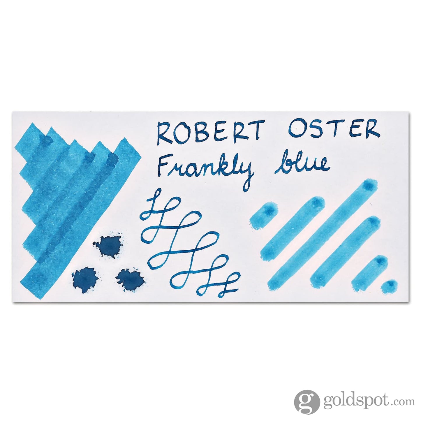 Robert Oster Bottled Ink in Frankly Blue - 50 mL Bottled Ink